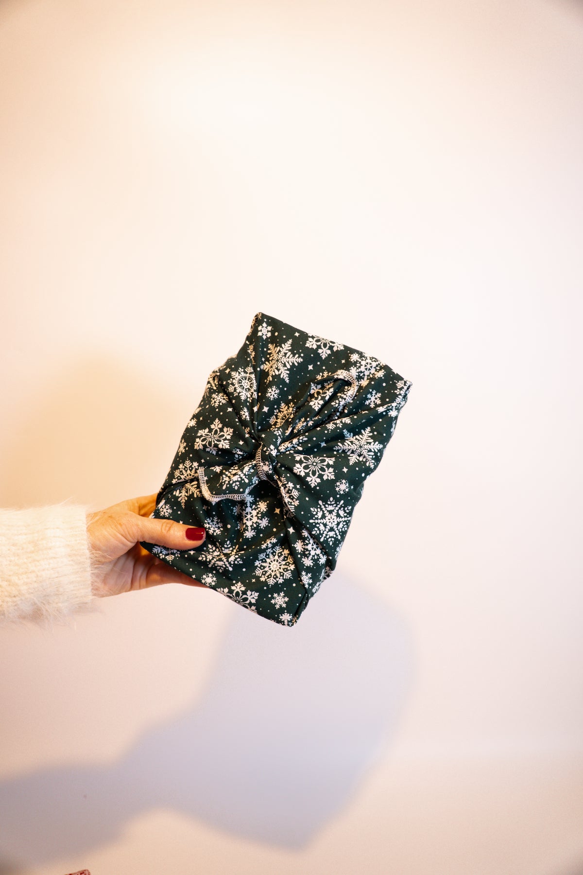 Christmas Furoshiki Reusable Gift Wrap - Set of 2