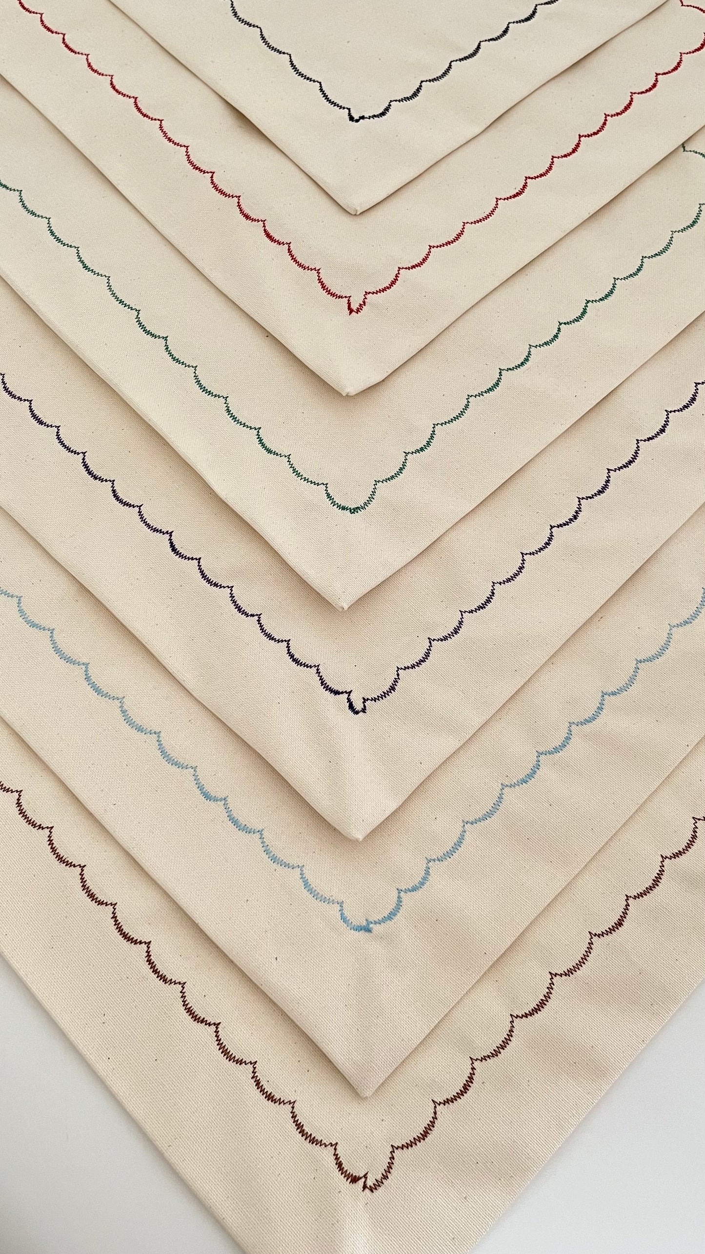Cotton Canvas Placemats - Set of 4