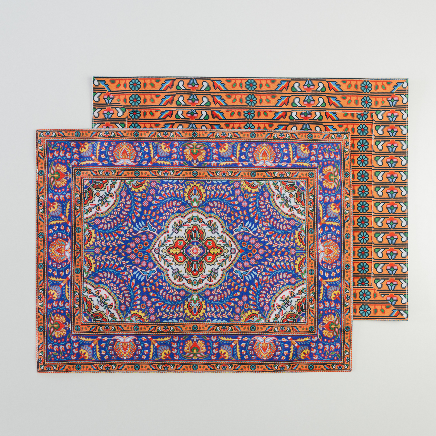 Persian Rug Reversible Placemat - Set of 4