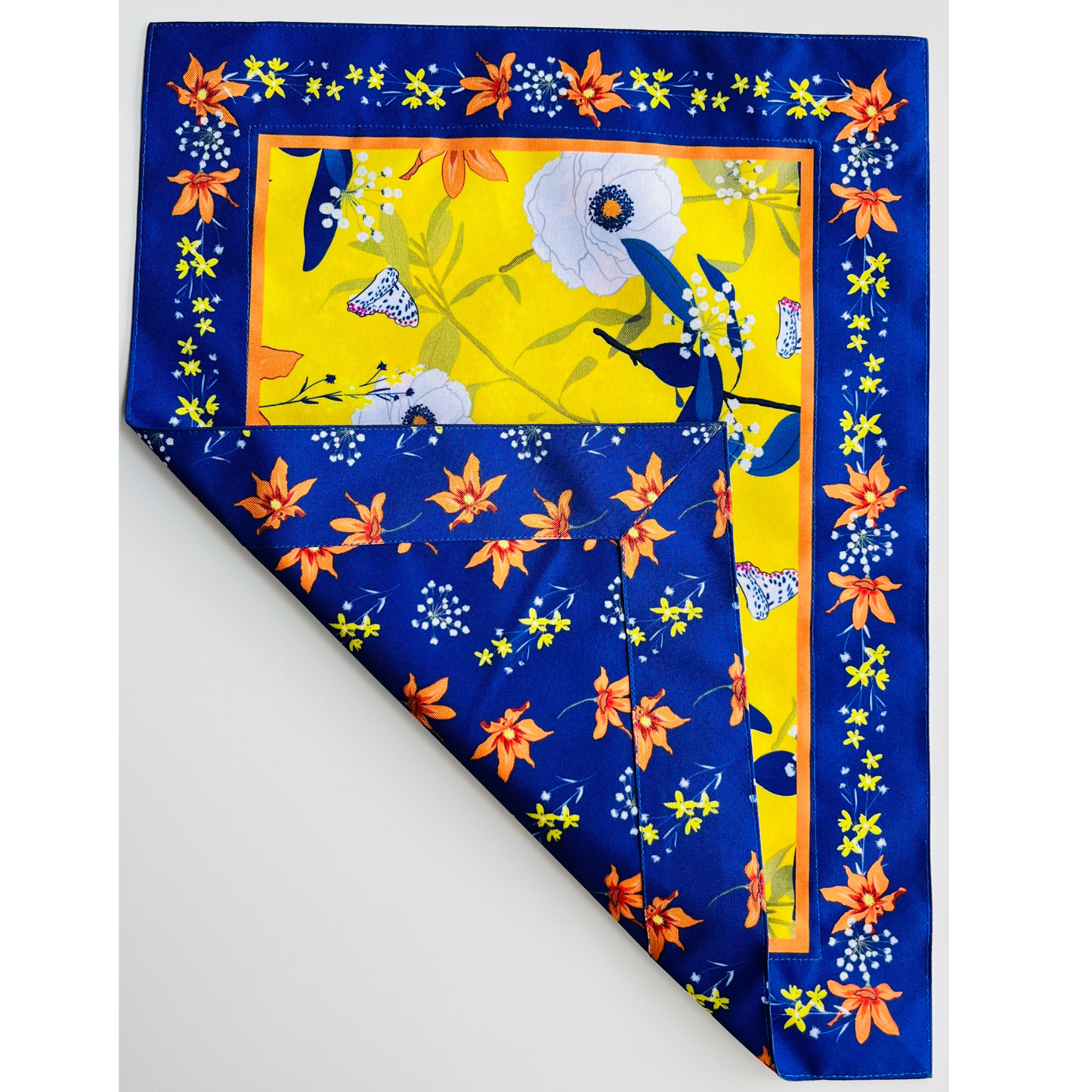 Floral Reversible Placemats - Set of 4