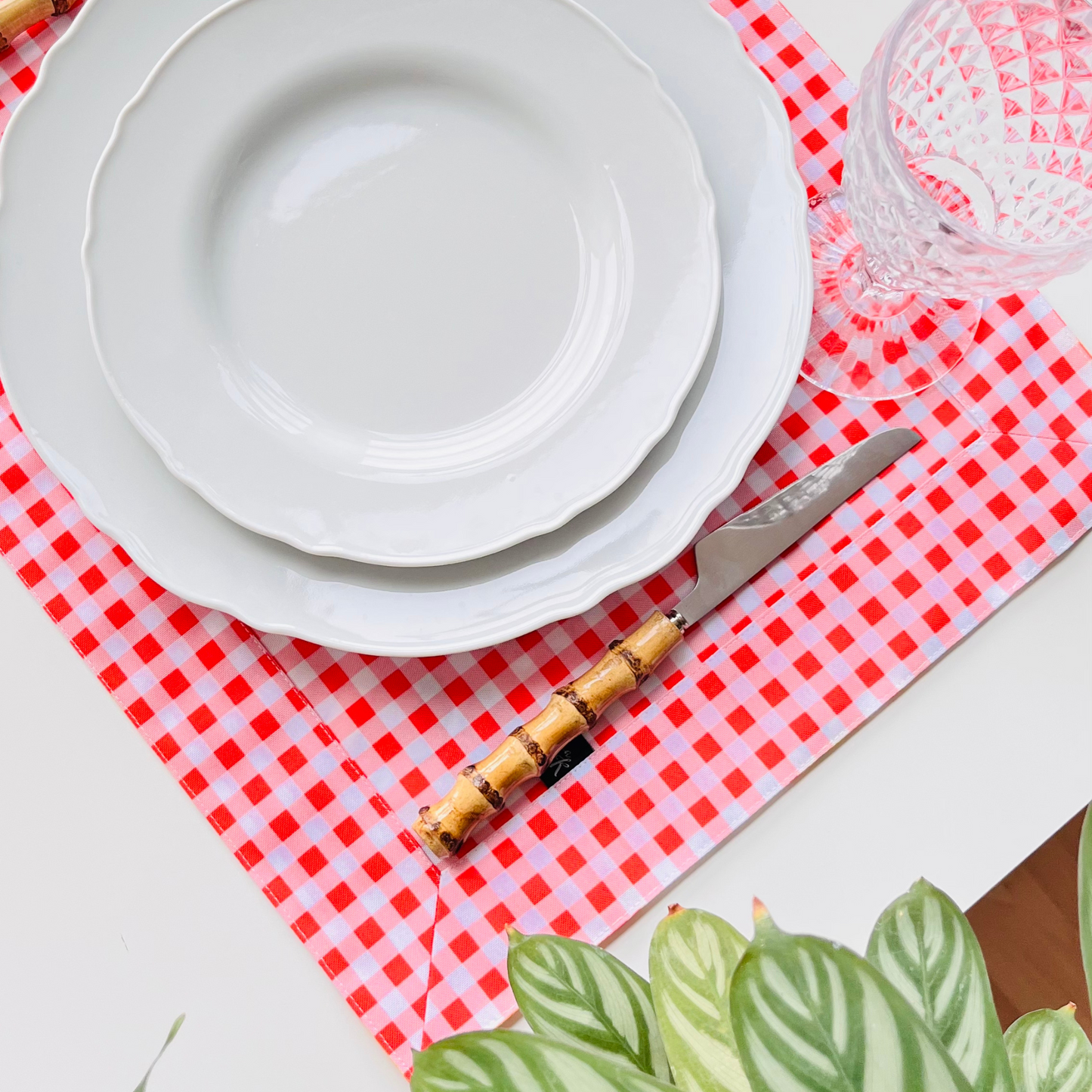 Reversible Placemats Pizza Slices - Set of 4