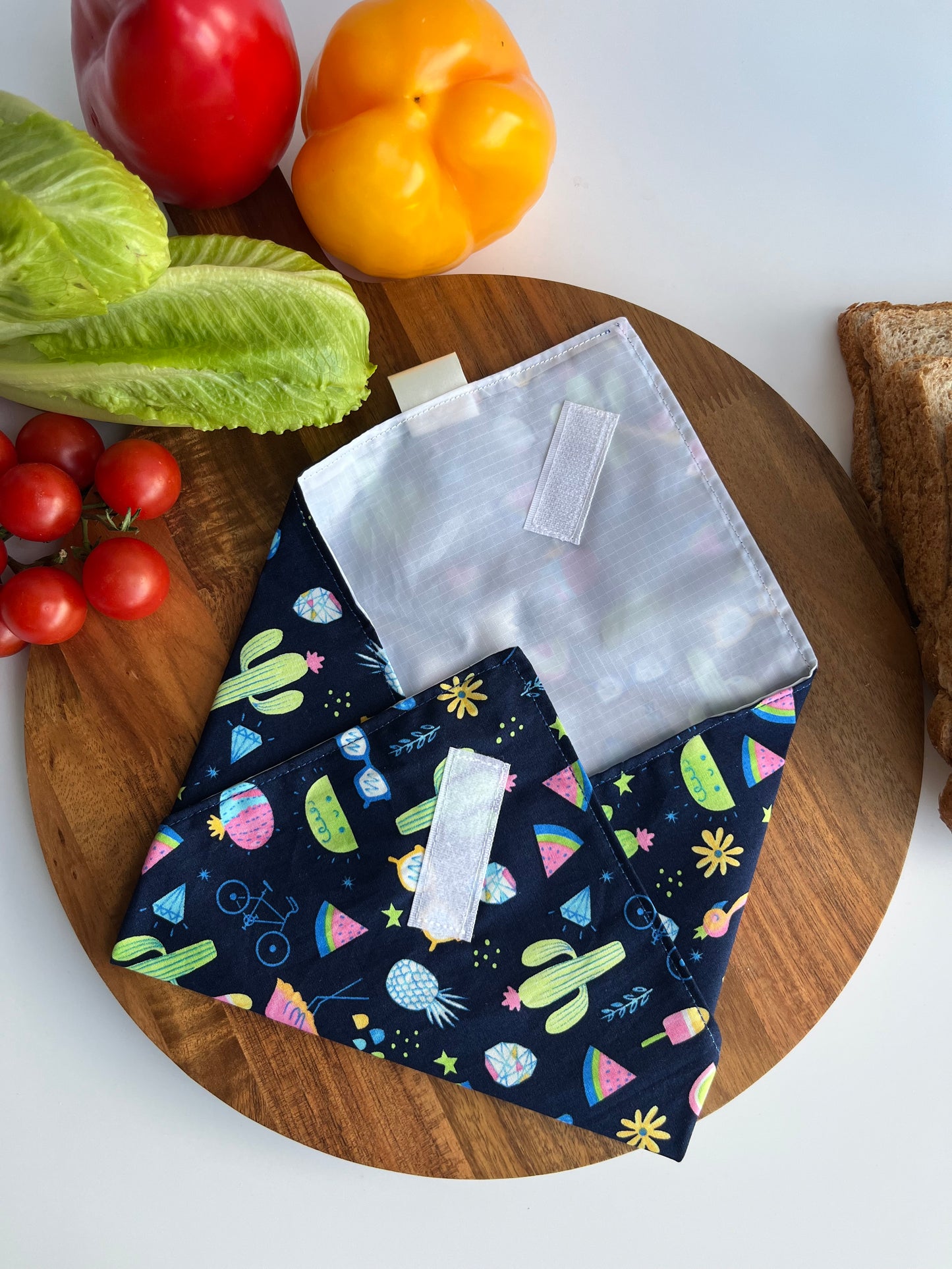 Reusable Sandwich/Food Wrap ( Cactus )