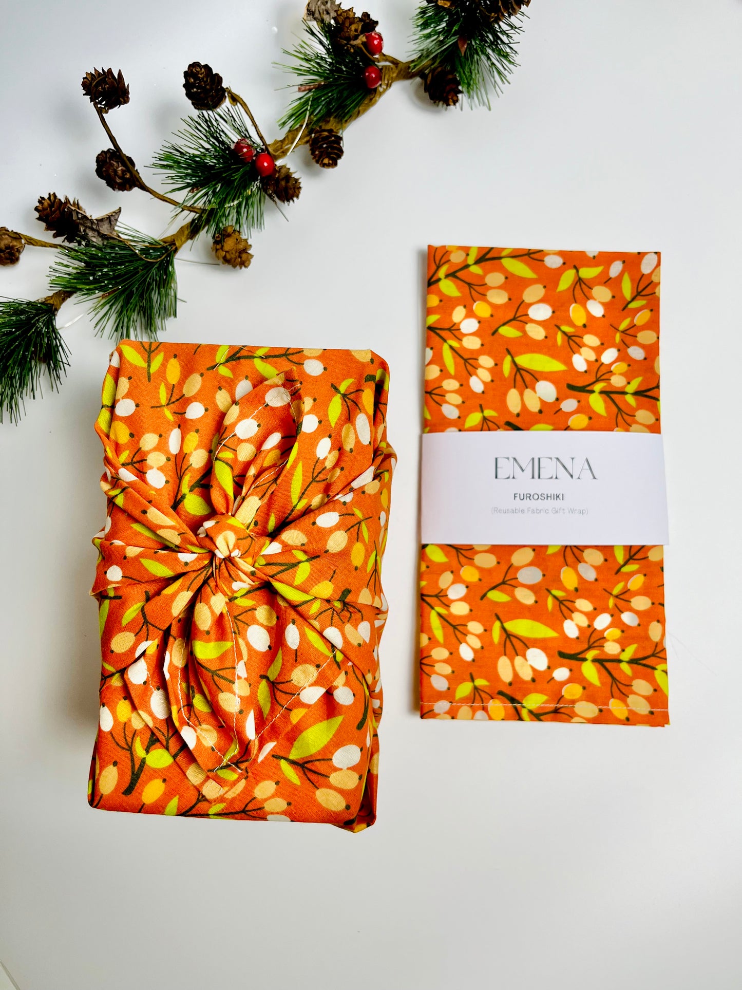 Furoshiki Fabric Gift Wrap - Set of 2