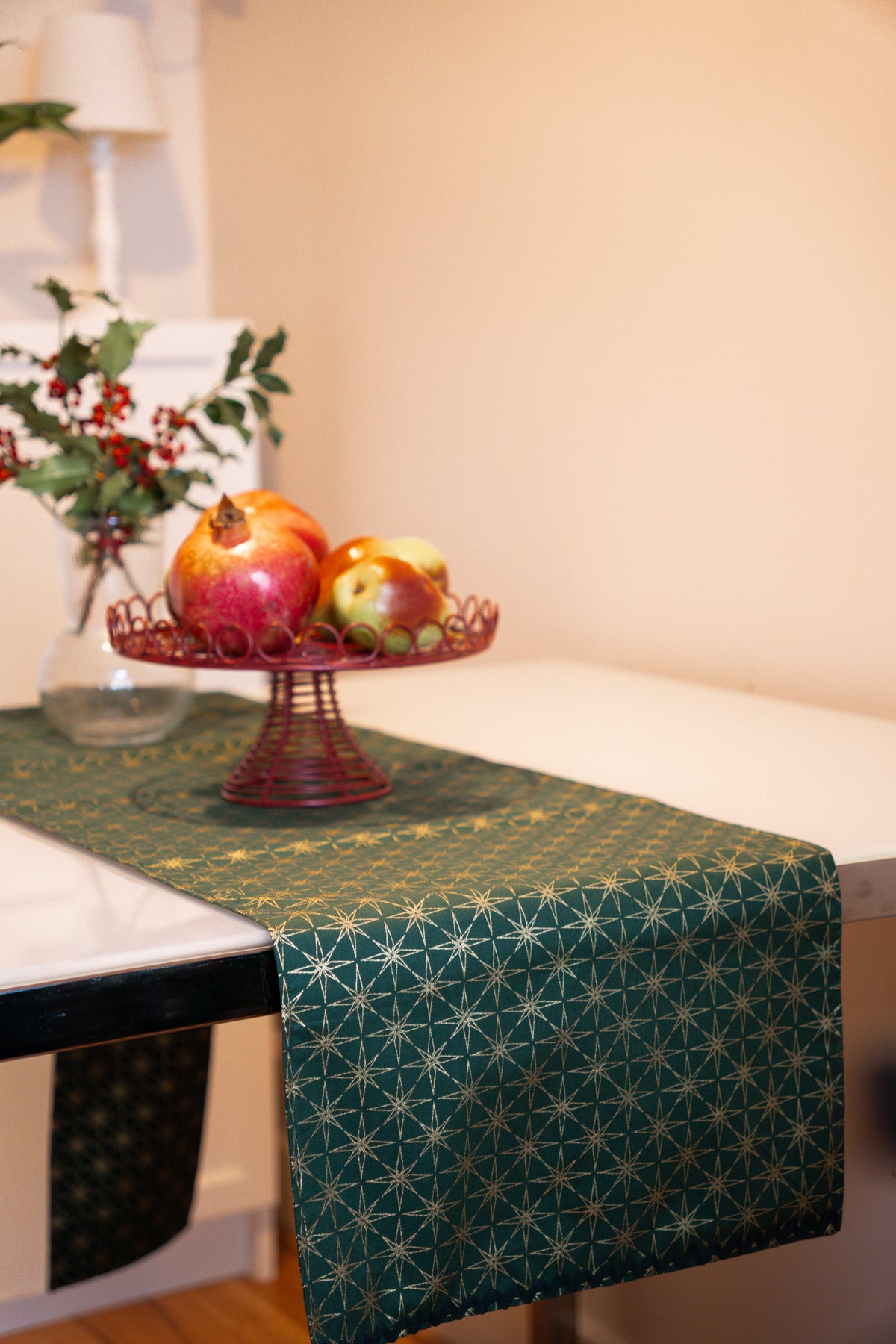 Christmas Table Runner with Ric-Rac