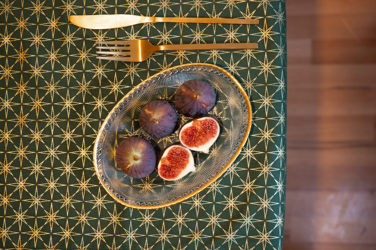 Christmas Table Runner with Ric-Rac