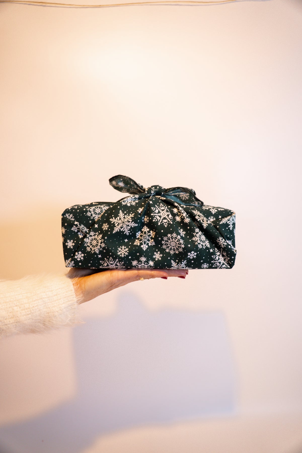 Christmas Furoshiki Reusable Gift Wrap - Set of 2