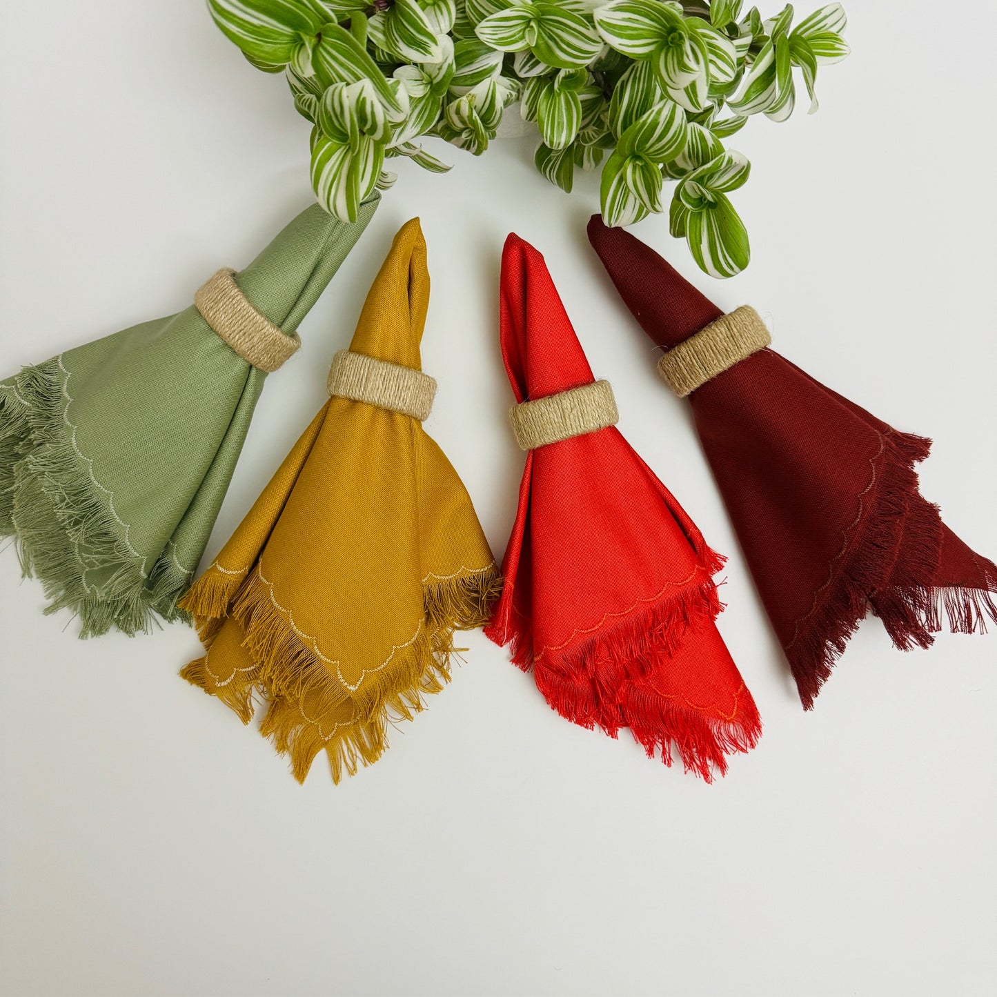 Cotton Napkin and Matching Placemat Set