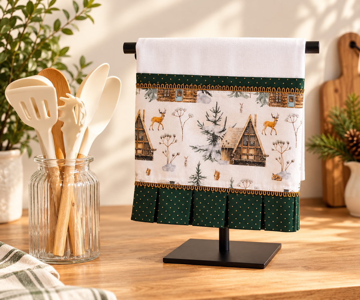 Christmas Tea Towel - Brazilian style