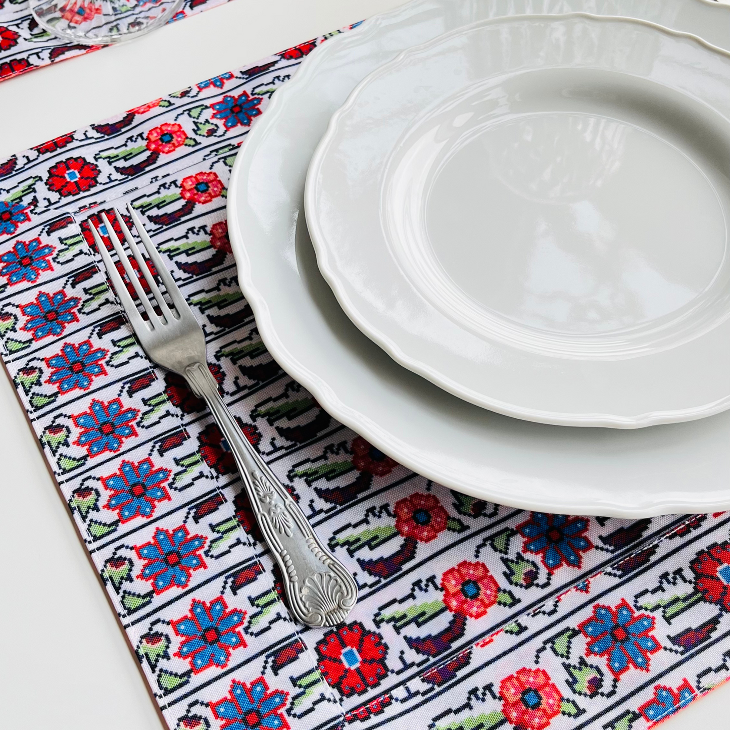 Persian Rug Reversible Placemats - Set of 2