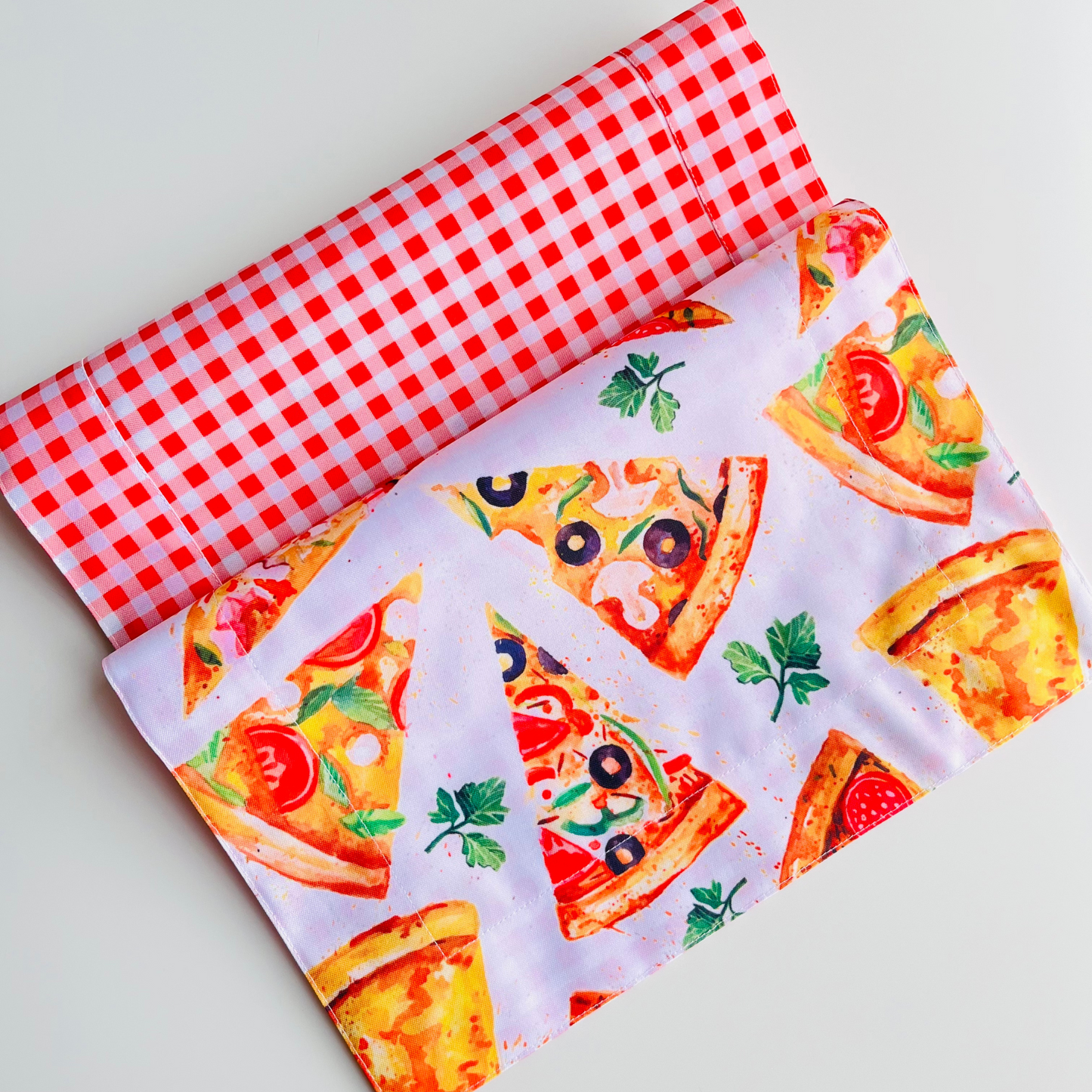 Reversible Placemats Pizza Slices - Set of 4
