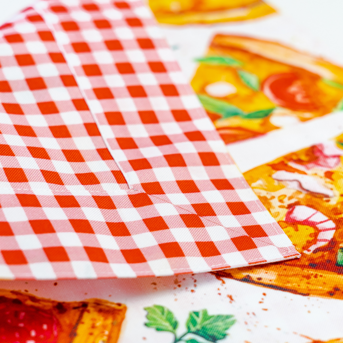 Reversible Placemats Pizza Slices - Set of 4