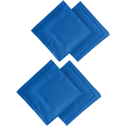 Blue Table Napkins - Set of 4