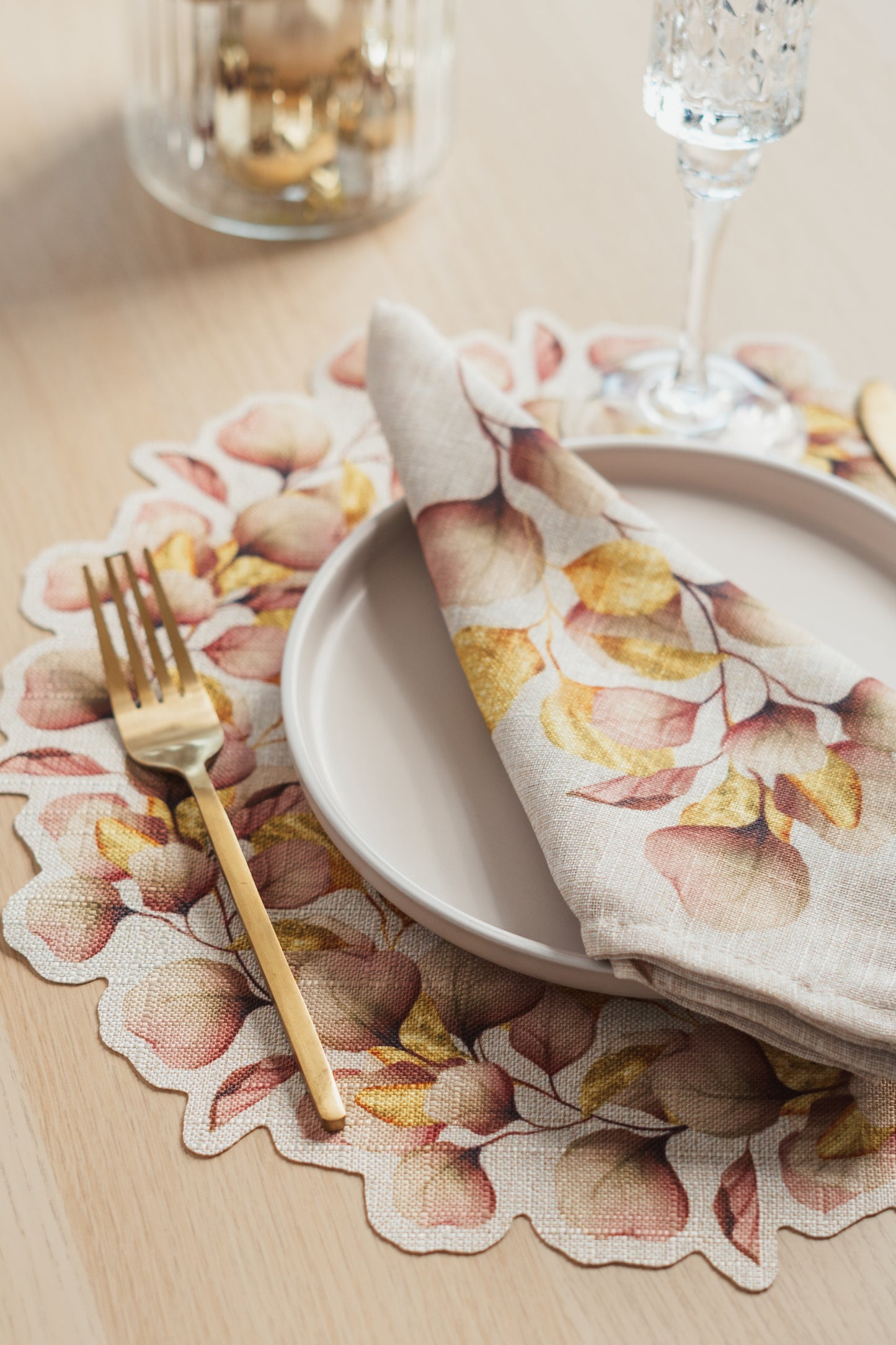 Glamour Christmas Placemats - Set of 4